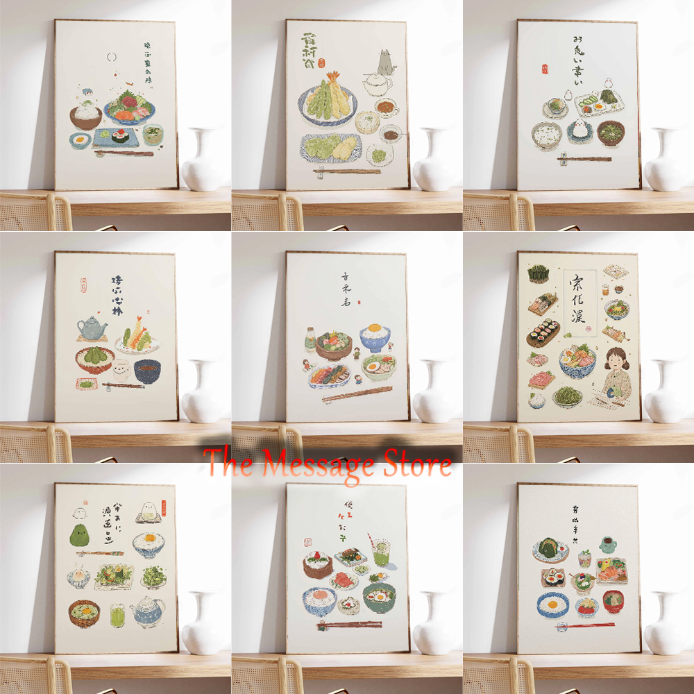 Japanese Lifestyle Food - Japanese Food Breakfast Kawaii Cute Anime