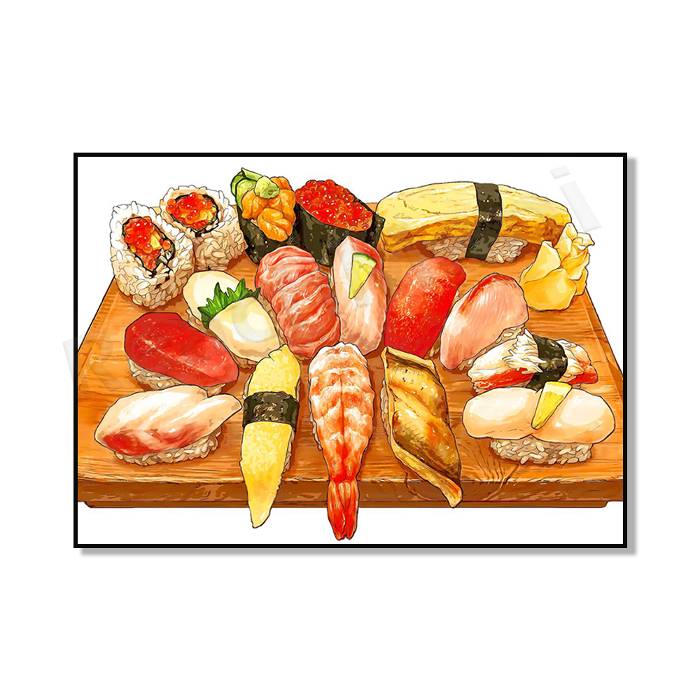 Japanese-style Wall Decoration - Japanese Lifestyle Food reseña y precio