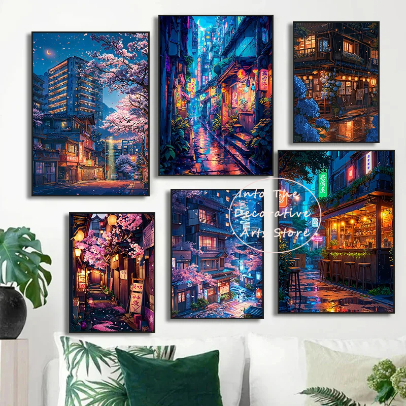Japanese Anime Style City Life - Japanese Lifestyle Anime reseña y precio