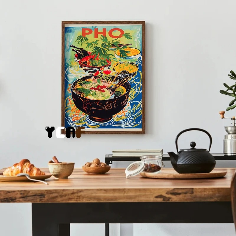 Vintage Japanese Food Poster C - Japanese Lifestyle Food reseña y precio