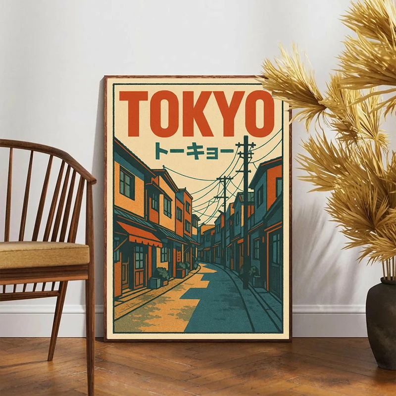 Vintage Japan Traveling Art Os - Japanese Tokyo Lifestyle reseña y precio