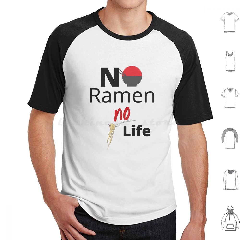 No Ramen No Life T Shirt 6xl C - Japanese Lifestyle Anime reseña y precio