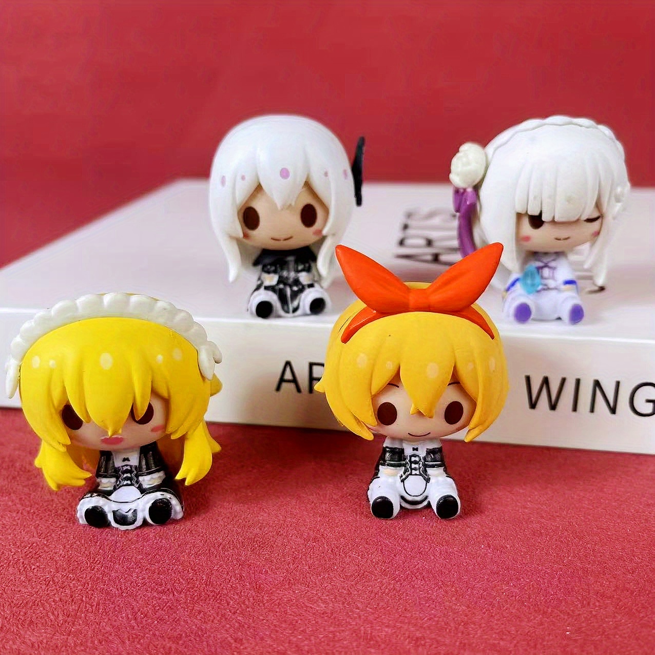 Cartoon Ram Emilia Figure Cute - Japanese Lifestyle Anime reseña y precio