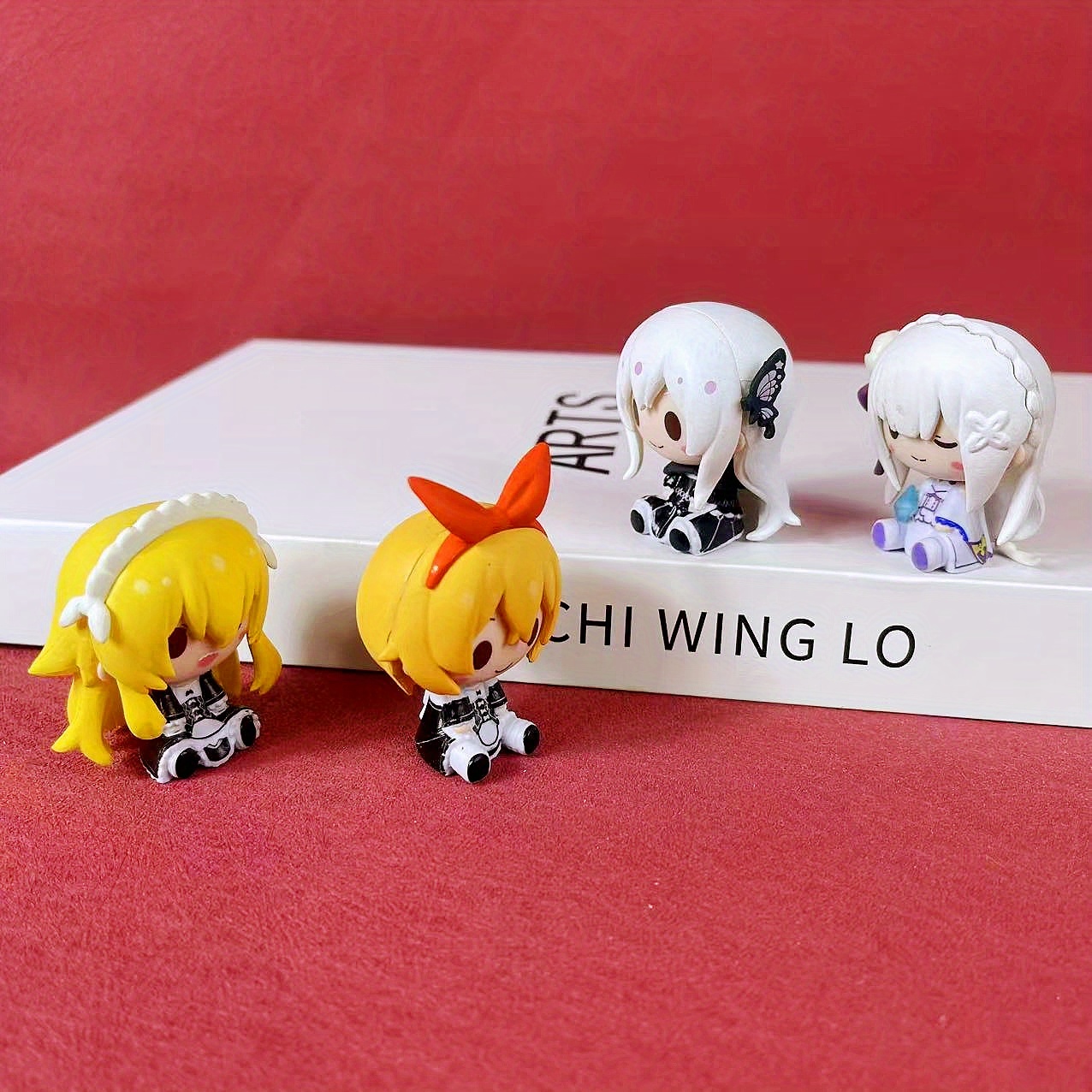 Cartoon Ram Emilia Figure Cute - Japanese Lifestyle Anime reseña y precio