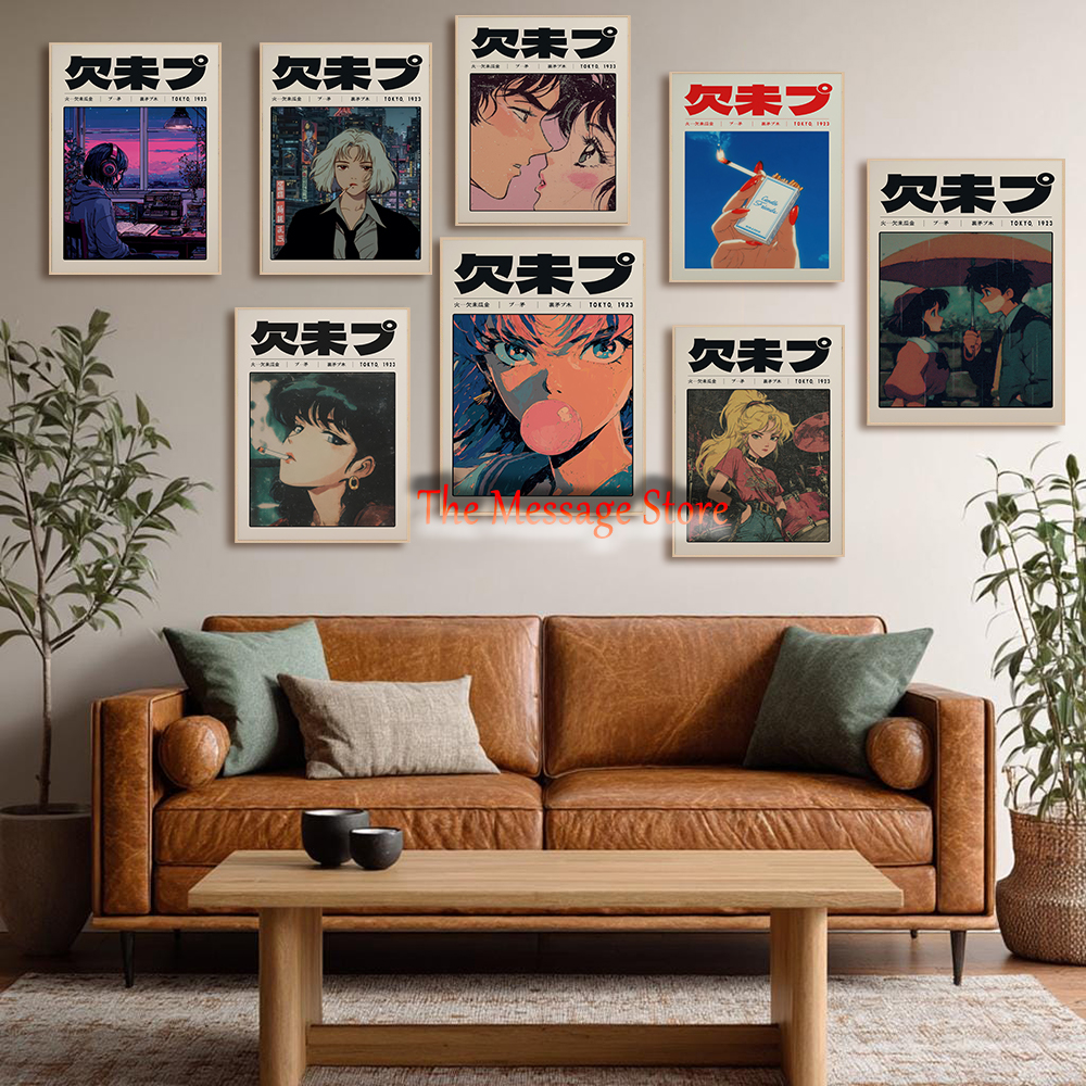Japanese Manga Wall Art Tokyo  - Japanese Tokyo Lifestyle reseña y precio