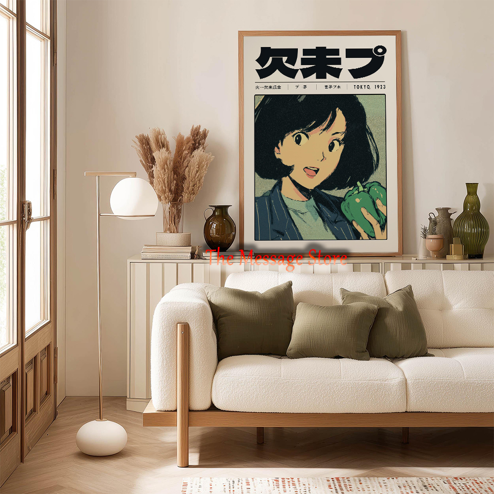 Japanese Manga Wall Art Tokyo  - Japanese Tokyo Lifestyle reseña y precio